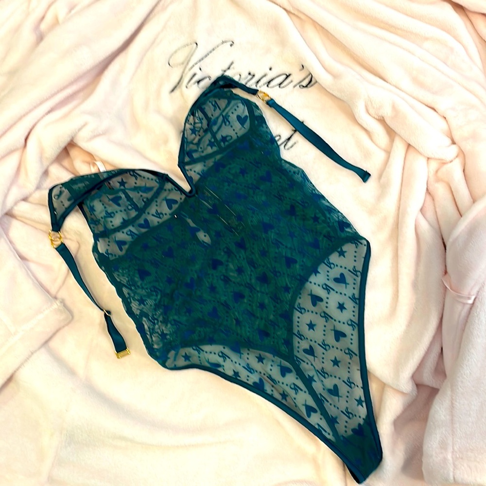 Victoria’s Secret body intimate teal green size medium